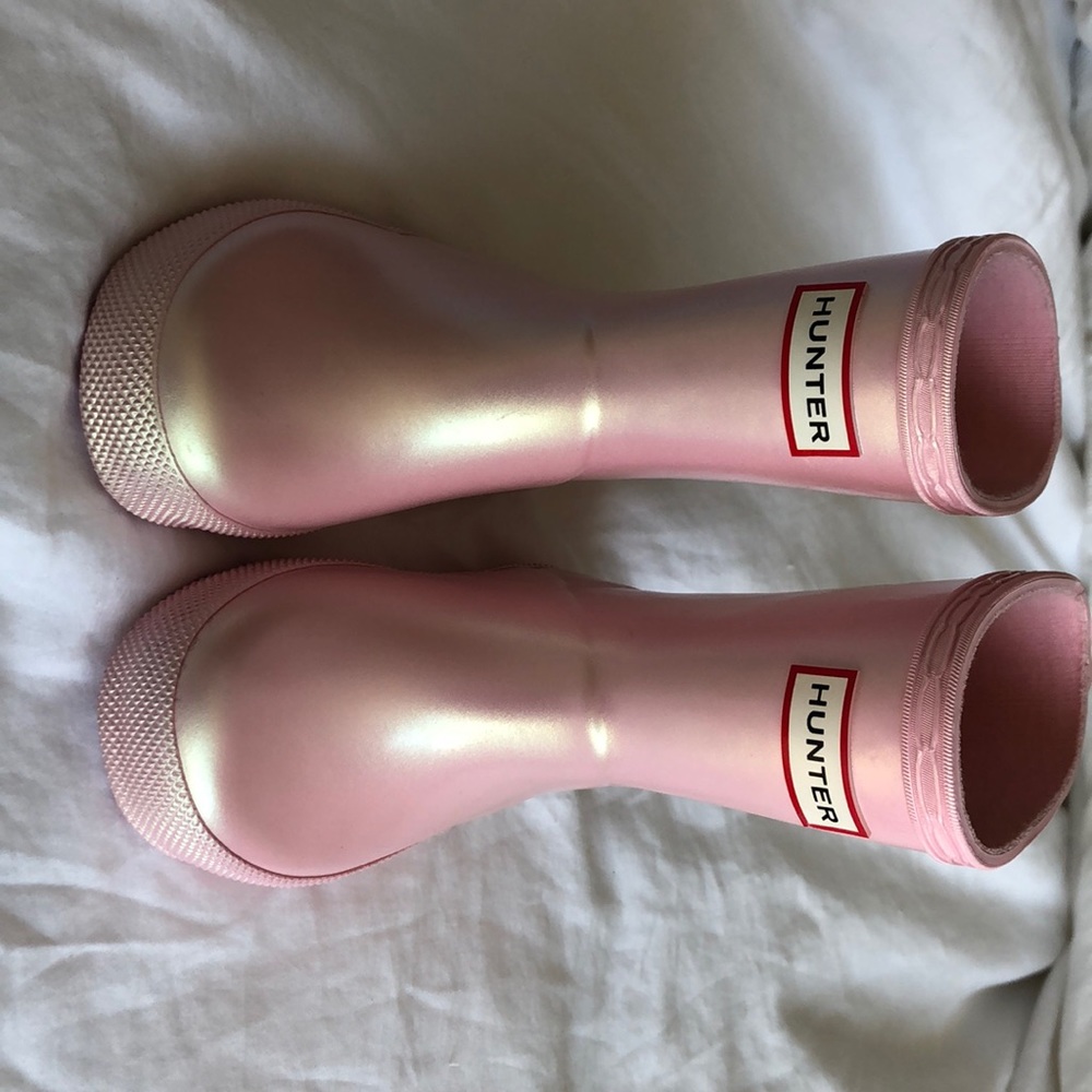 Brand new, never worn Toddler Hunter boots